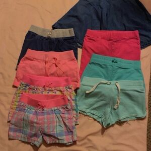 Colorful Girls' Shorts Collection